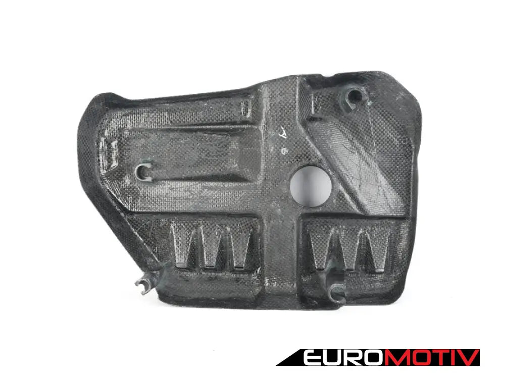 G80 G82 G87 Gloss Carbon Fiber Engine And Ecu Cover - S58