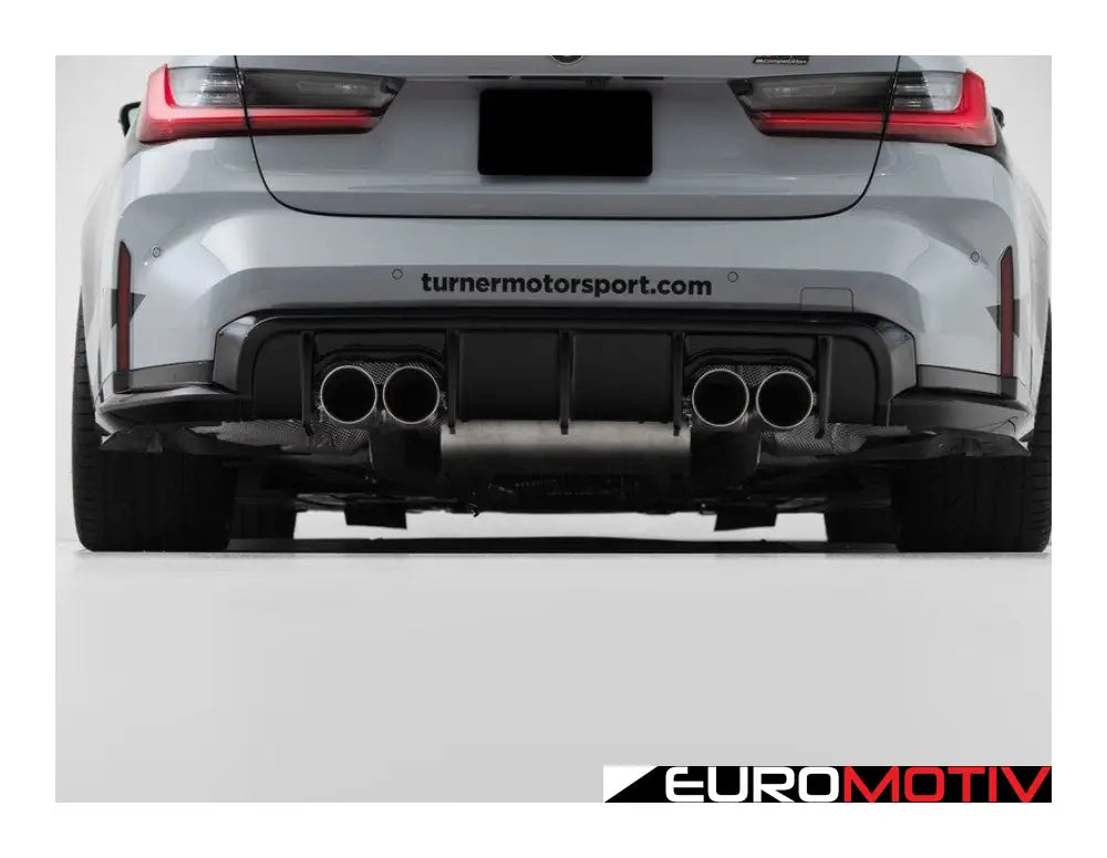 G80 G82 Rear Diffuser - Gloss Black