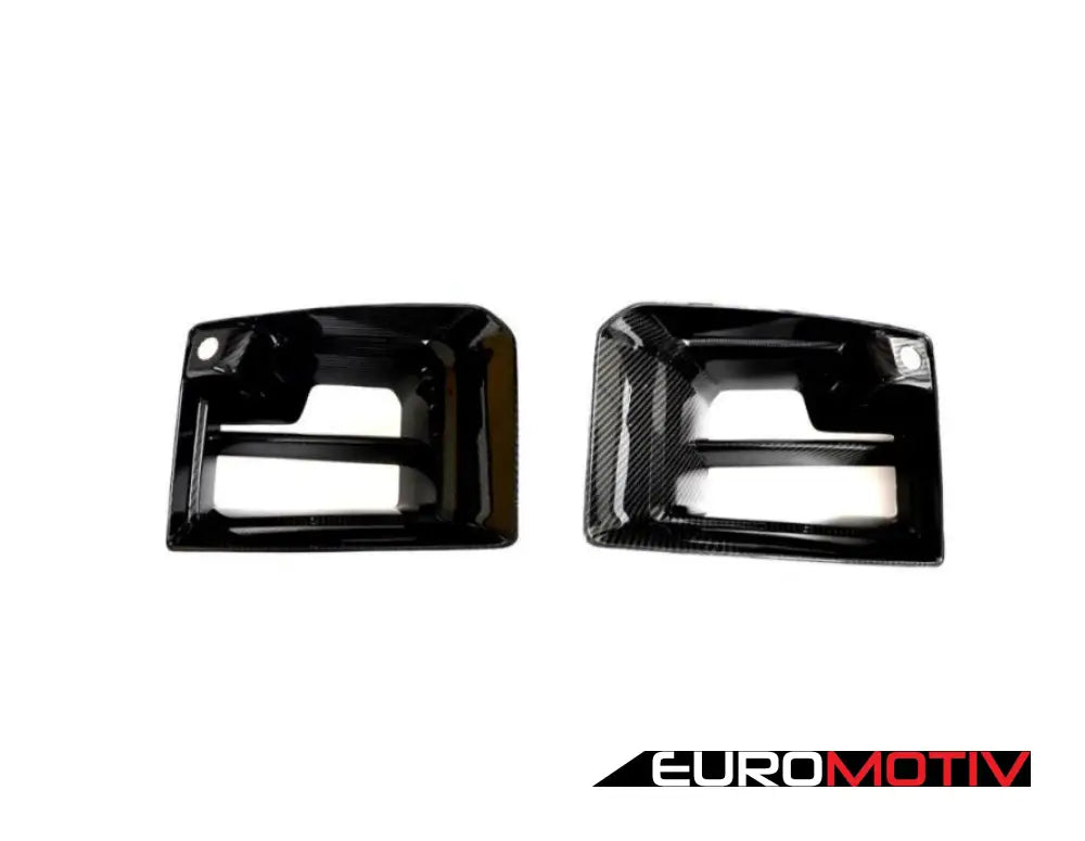 G87 M2 Dry Carbon Fiber Brake Ducts