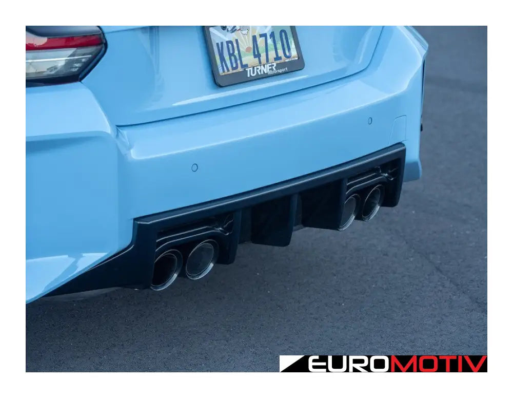 G87 M2 Gloss Black Rear Diffuser