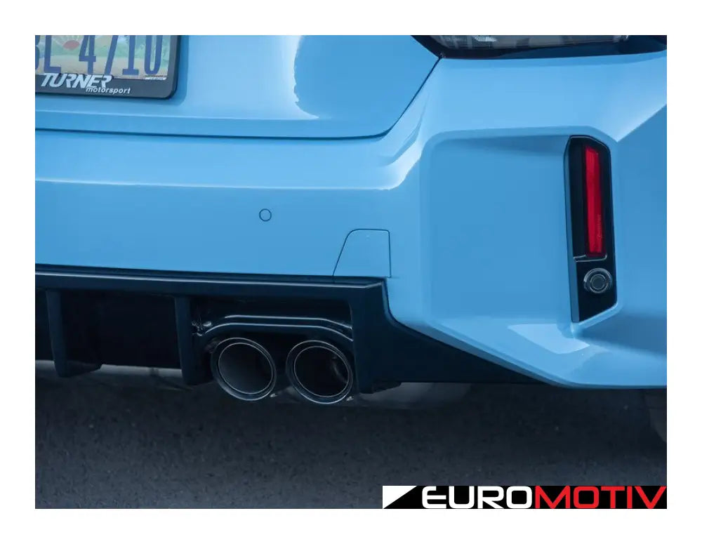 G87 M2 Gloss Black Rear Diffuser