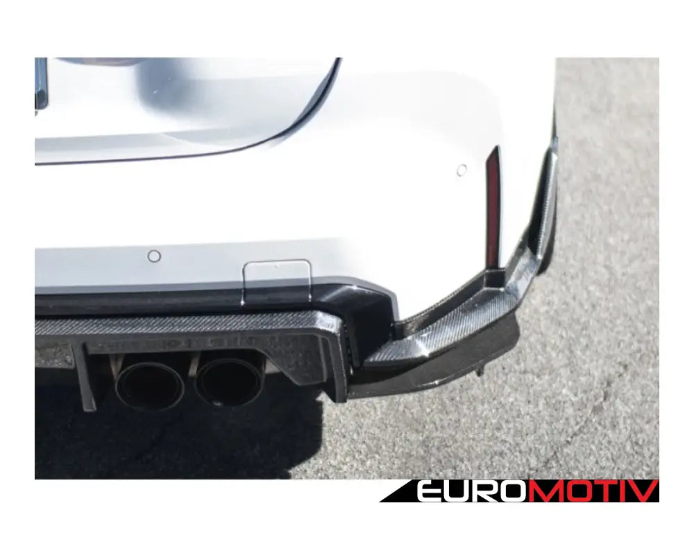 G8X M3/M4 Carbon Fiber Rear Bumper Splitters