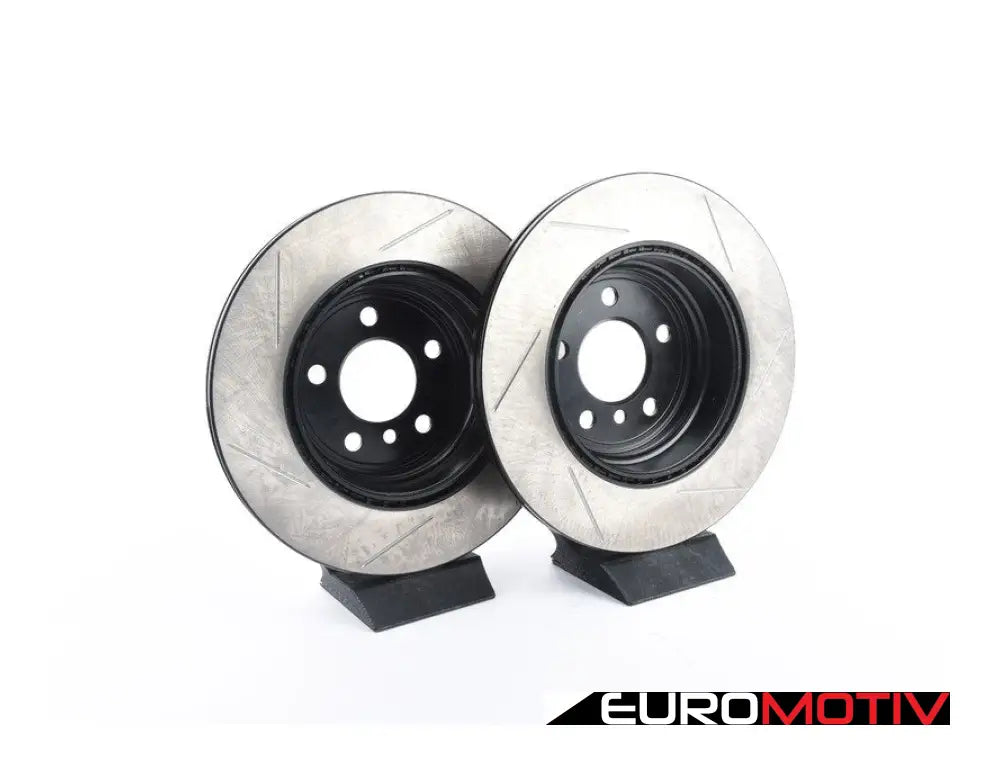 Gas-Slotted Brake Rotors - Rear (330X20Mm)