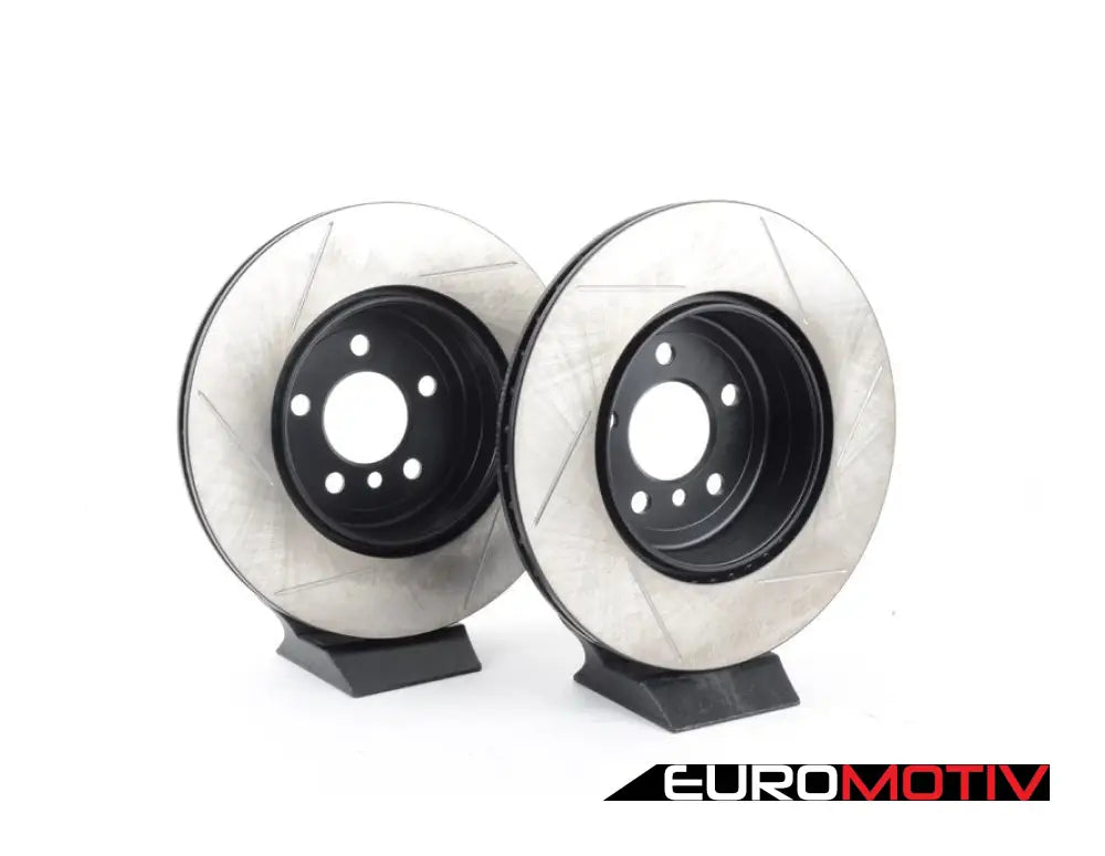 Gas-Slotted Brake Rotors - Rear (345X24Mm)