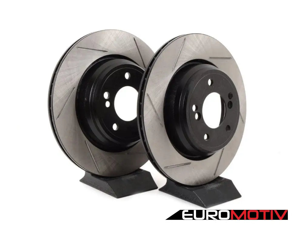 Gas-Slotted Brake Rotors - Rear