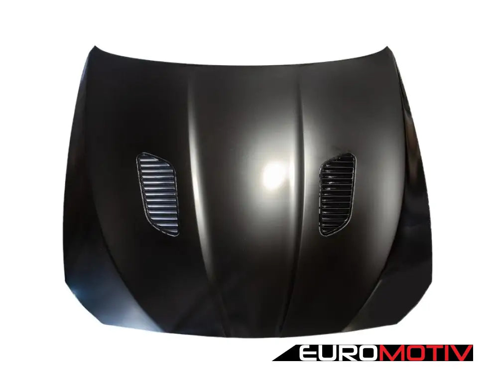 Gt Style Direct Replacement Hood - Aluminum F10