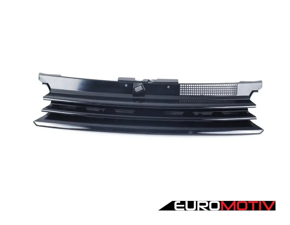 Gti Style Badgeless Grille - Black