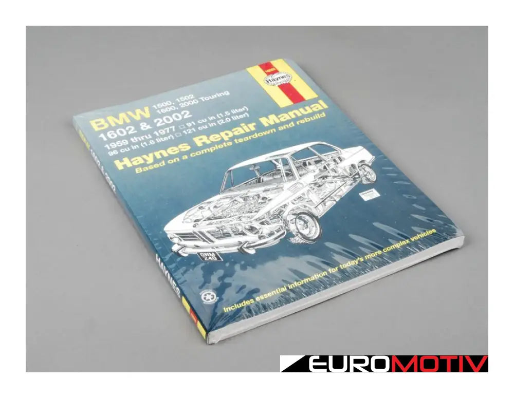 Haynes Repair Manual - Bmw E10 1602 & 2002