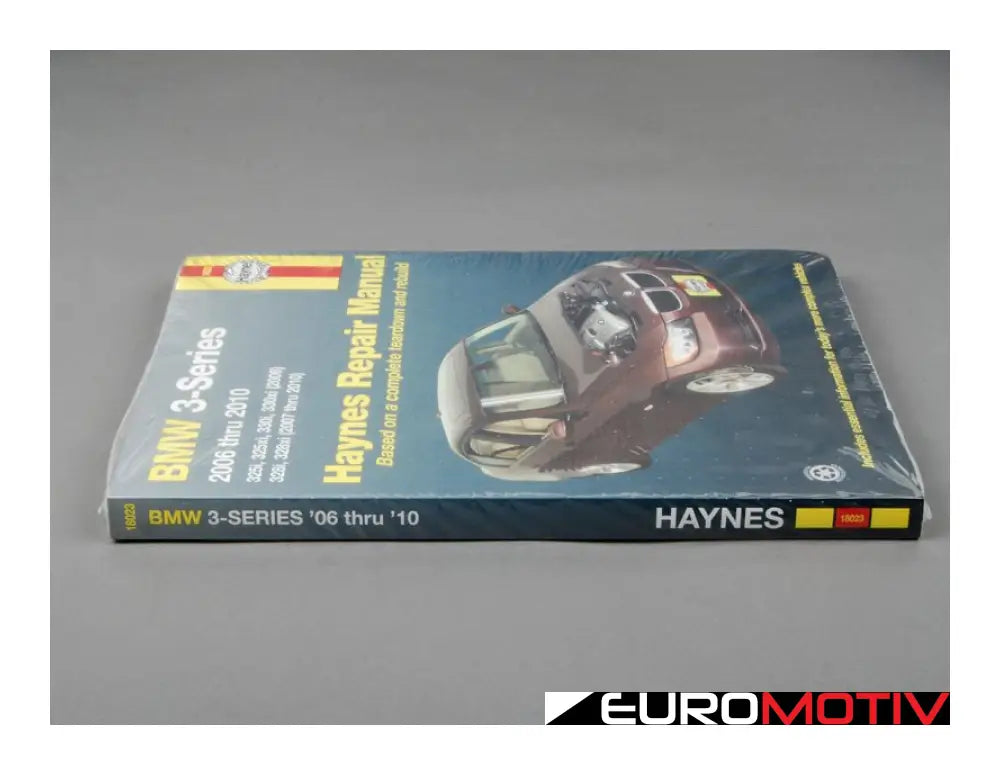 Haynes Repair Manual - Bmw E9X Non-M 3 Series