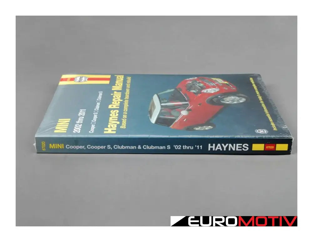 Haynes Repair Manual - Mini R50 R57 (2002-2011)