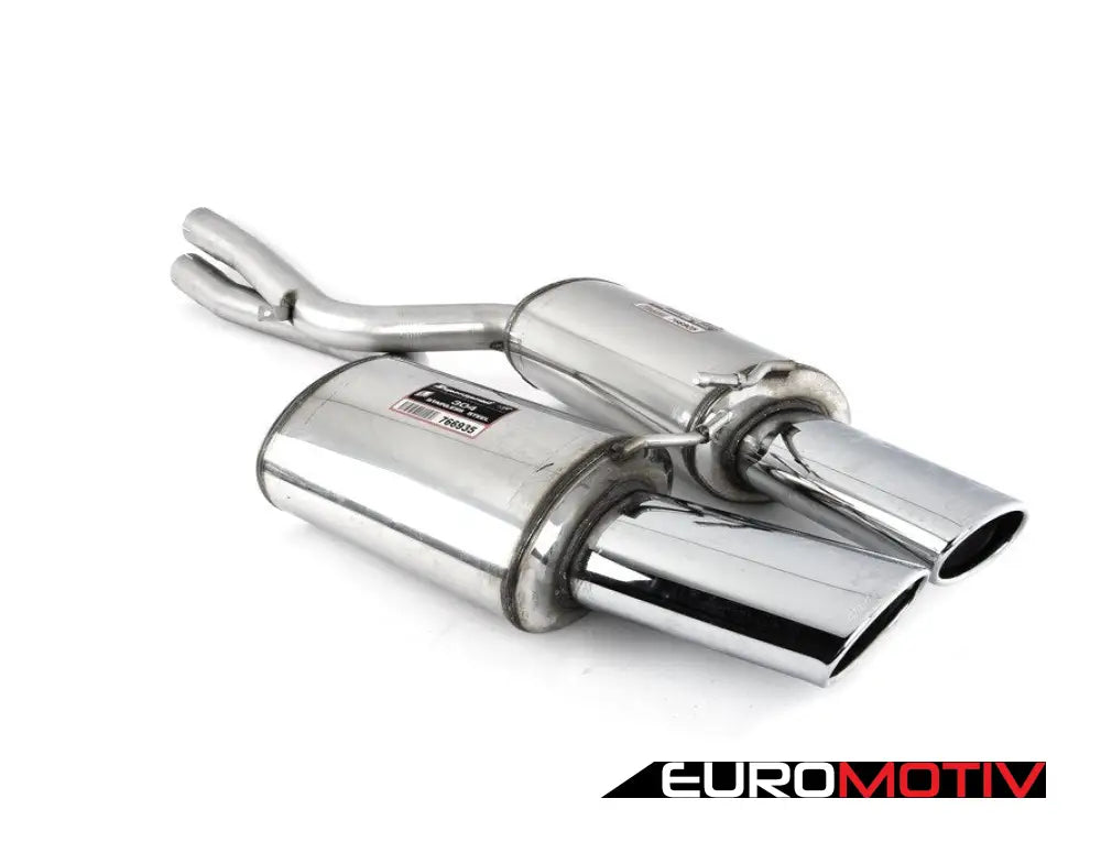 Header-Back Exhaust System - Resonated