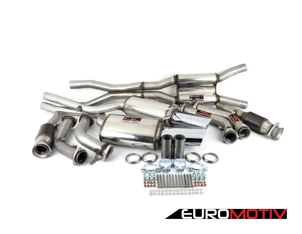 Header-Back Exhaust System - Resonated