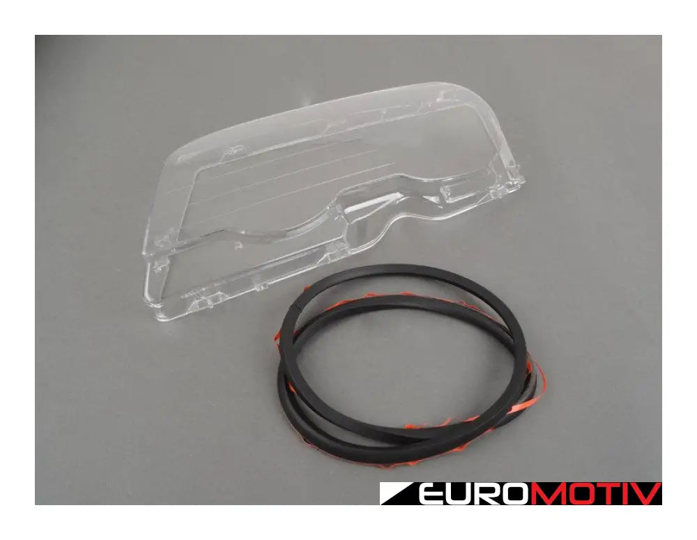 Headlight Lens With Gasket - Left