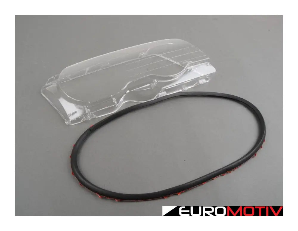 Headlight Lens With Gasket - Right