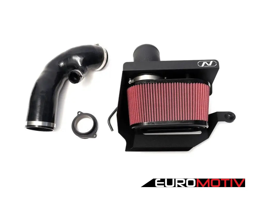 Hi-Per Air Intake Kit - Black Pipe Red Oiled Filter