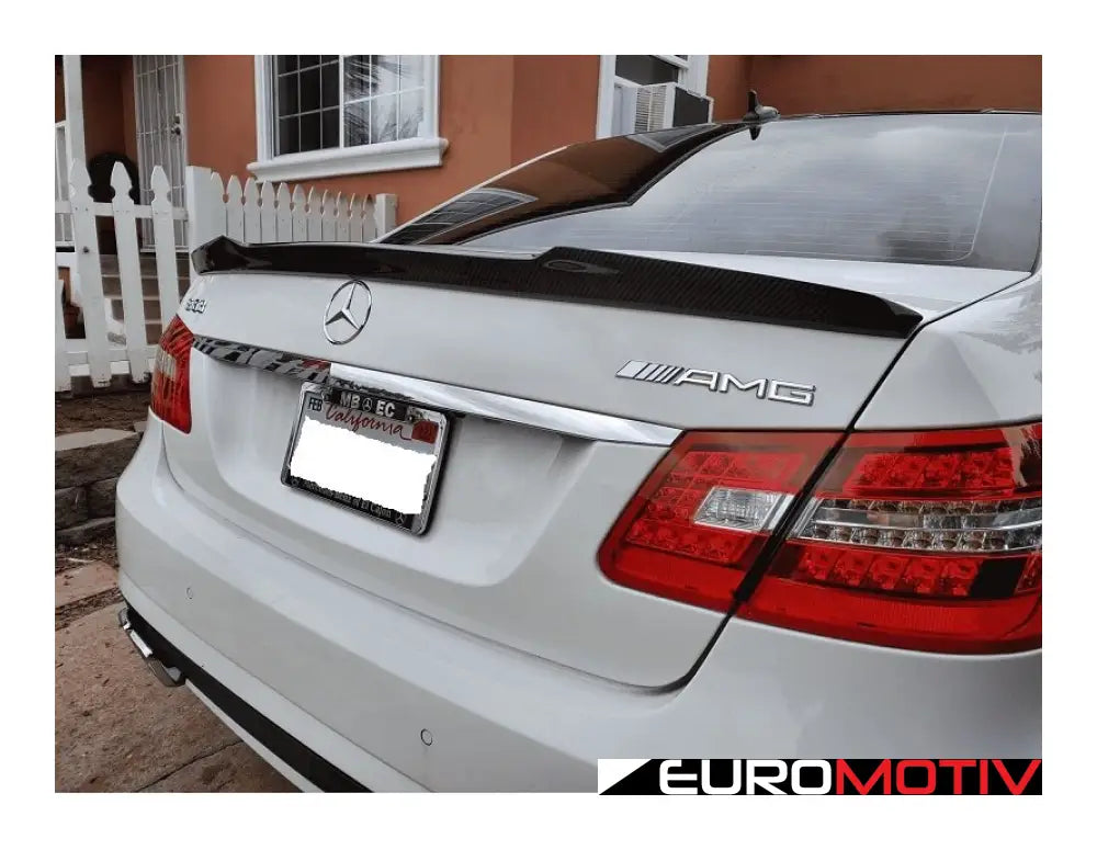 Highpro Designed W212 Carbon Fiber Trunk Spoiler