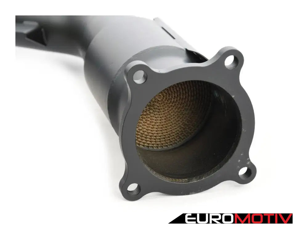 Hpa Performance Ceramic Coated Downpipe - With High-Flow Catalytic Converter