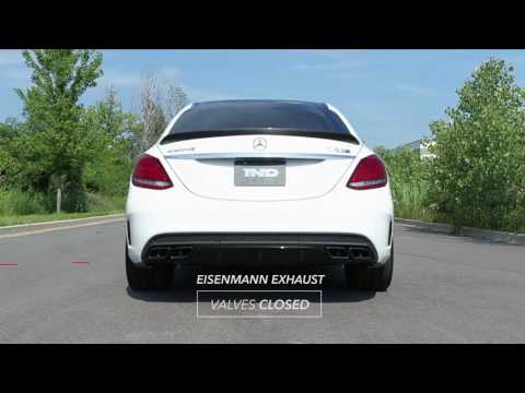 Eisenmann W205 C63 / C63S Performance Exhaust + Valve Control