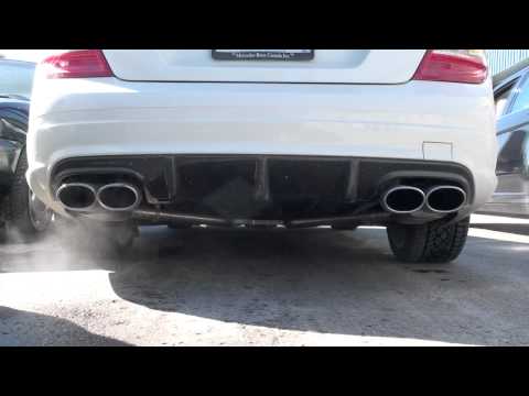 Eisenmann W204 C-Class Performance Exhaust (AMG Bumper)