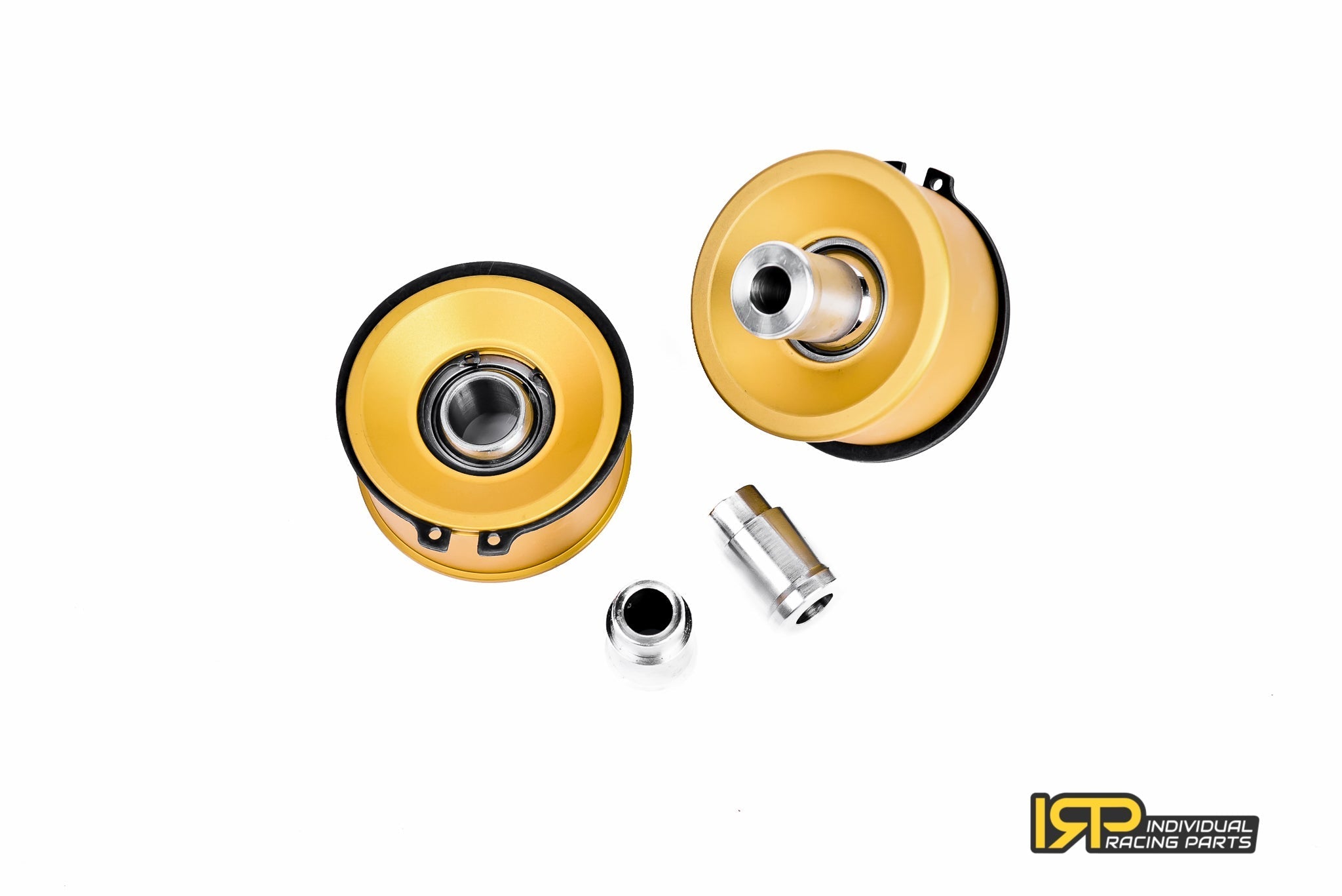 IRP - Front control arm bushings (aluminium housing with bearing) BMW E8x, E9x (IRPFCAB-90ALB)