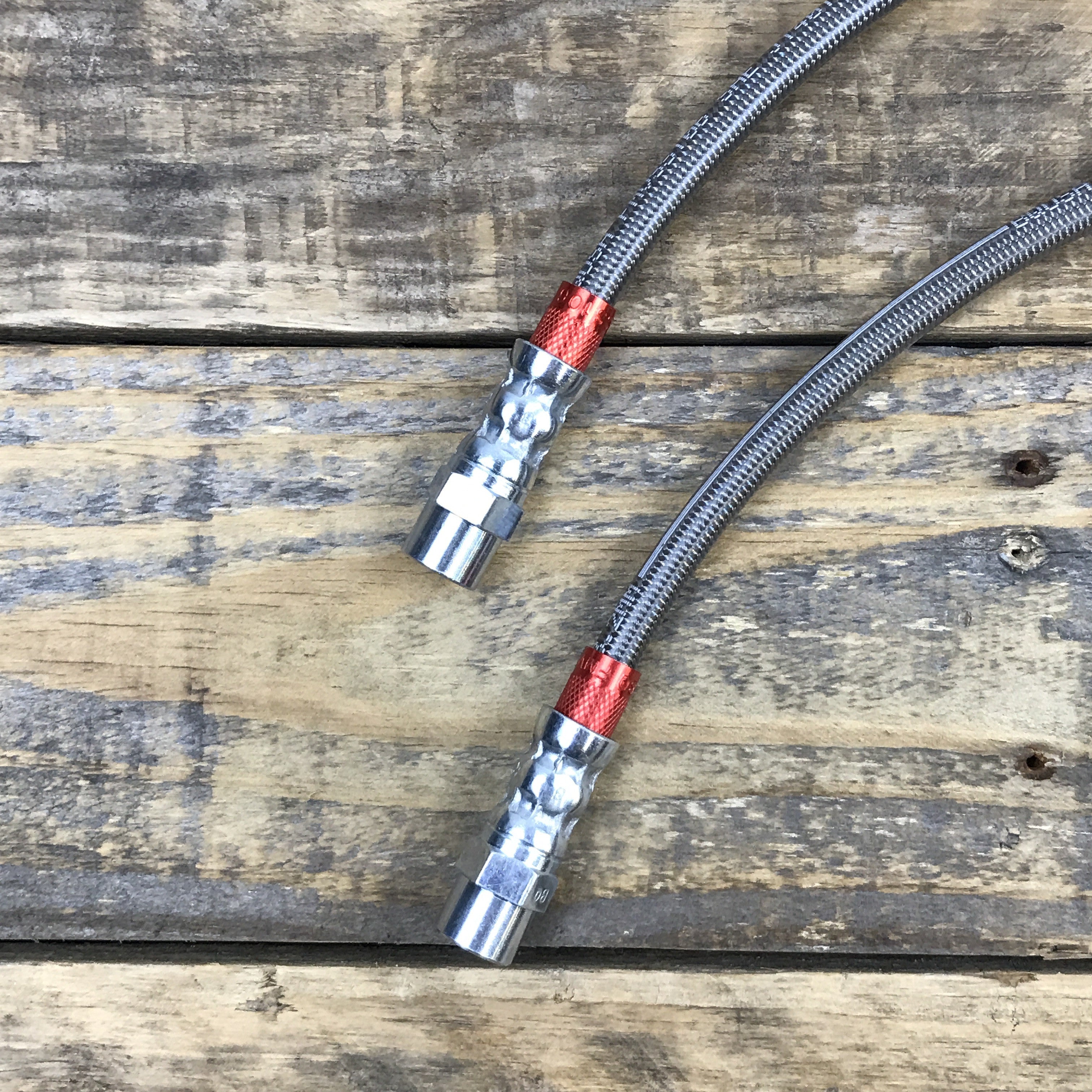 Extended Stainless Steel Brake Lines - E30 Drift