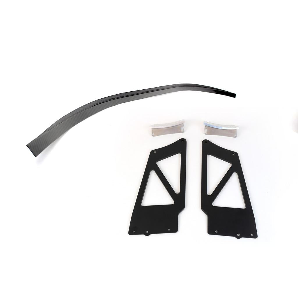 Porsche 981 Cayman GT4 Factory Wing Extension kit 2015-2016