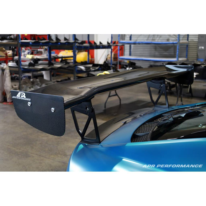 Audi R8 GTC-500 Adjustable Wing, with Carbon Fiber Active Spoiler Panel Replacement 2016-2022