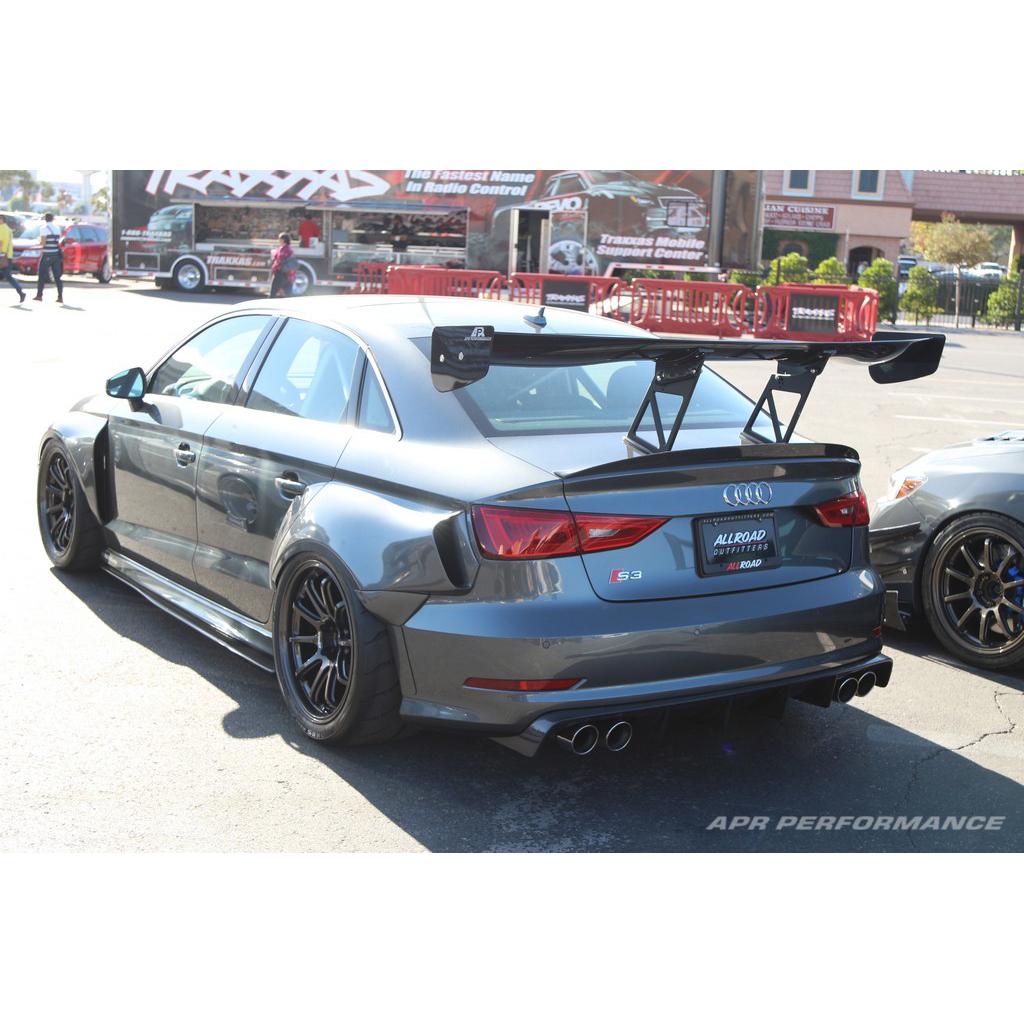 Audi S3 GTC-300 67" Adjustable Wing 2013-2016