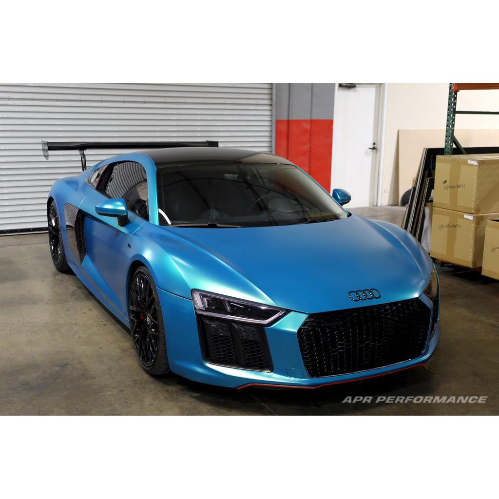 Audi R8 GTC-500 Adjustable Wing, with Carbon Fiber Active Spoiler Panel Replacement 2016-2022