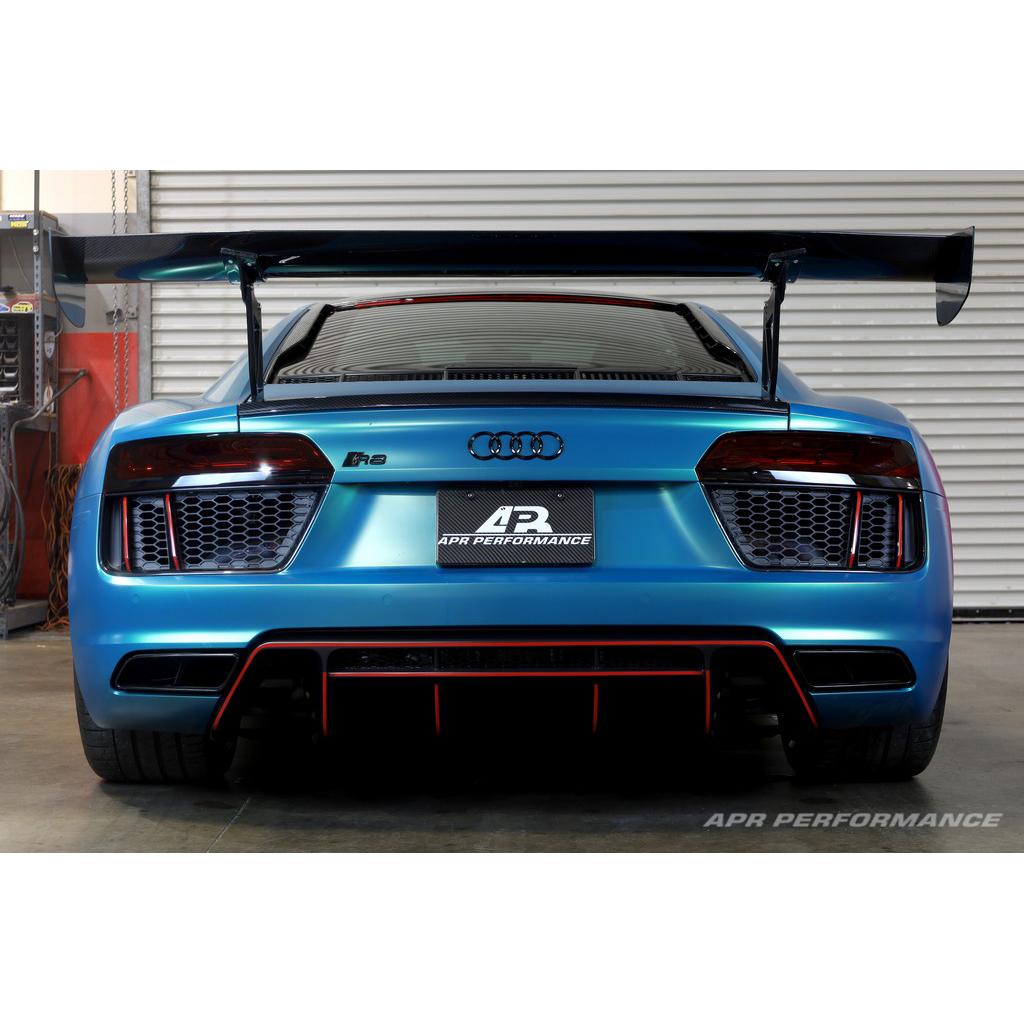 Audi R8 GTC-500 Adjustable Wing, with Carbon Fiber Active Spoiler Panel Replacement 2016-2022