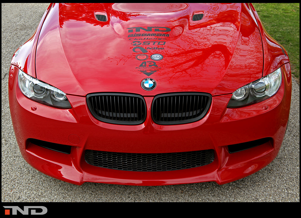 IND E9X M3 Matte Black Front Grille Set