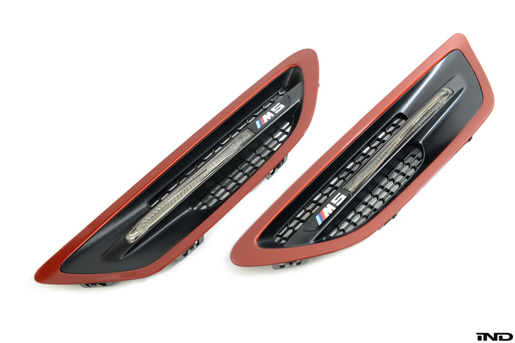 IND F10 M5 Painted Side Grille Set