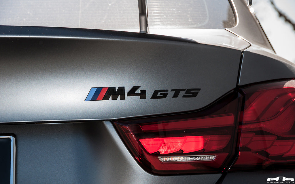 IND F82 M4 GTS Painted Trunk Emblem