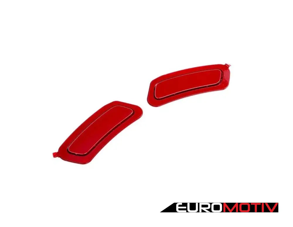 Ind Mk8 Painted Front Reflector Set - Kings Red Metallic