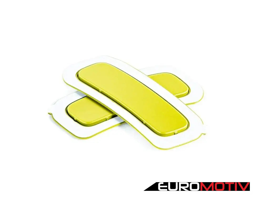 Ind Mk8 Painted Front Reflector Set - Pomelo Yellow Metallic