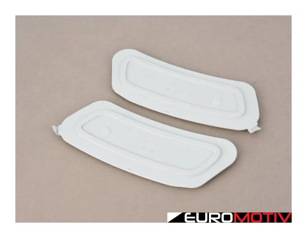 Ind Mk8 Painted Front Reflector Set - Pure White