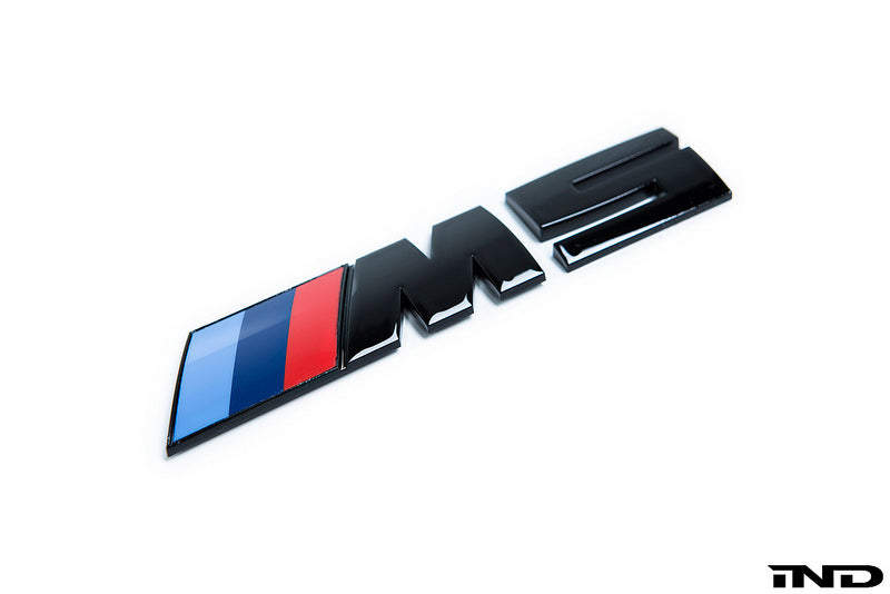 IND F90 M5 Painted Trunk Emblem