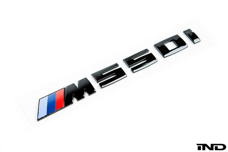 IND G30 M550i Painted Trunk Emblem