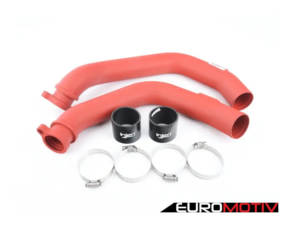 Injen Aluminum Int. Charge Pipe Wrinkle Red - F8X M3/M4