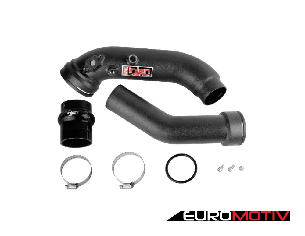 Injen Ses Intercooler Charge Pipe - Wrinkle Black