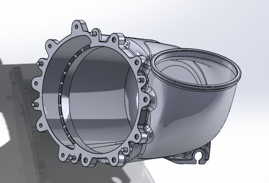 Intake Kit: Dual Cone Airbox, 93mm Throttle Body, Dundon Center Plenum (991.2 GT3)