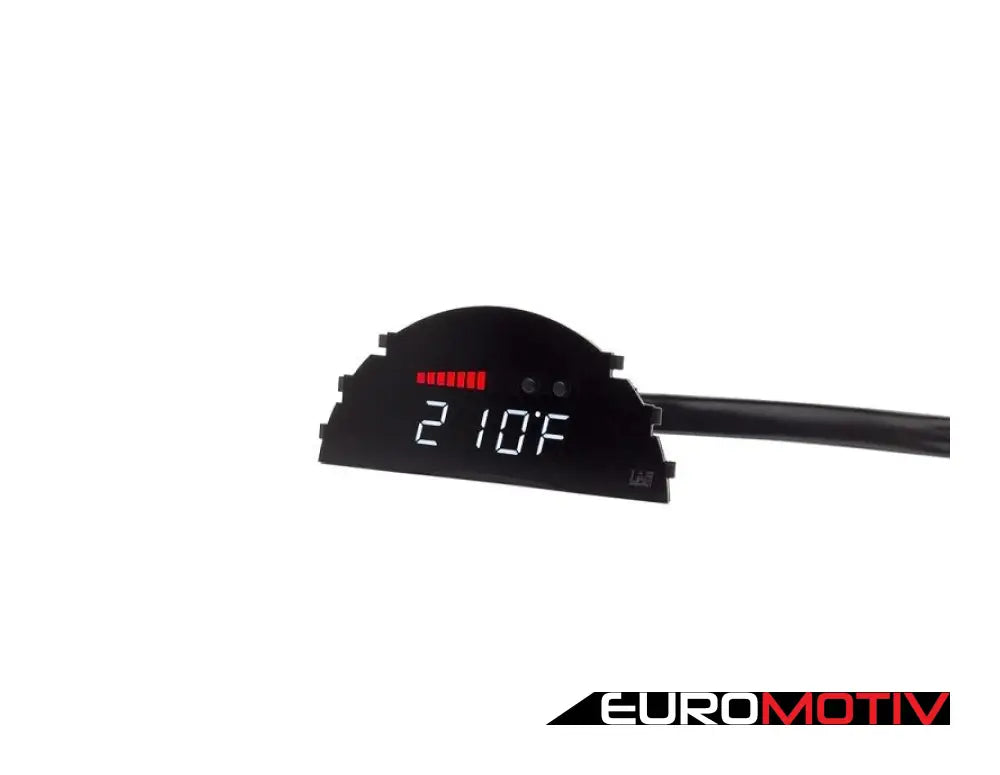 Integrated Digital Vent Gauge - Red/White