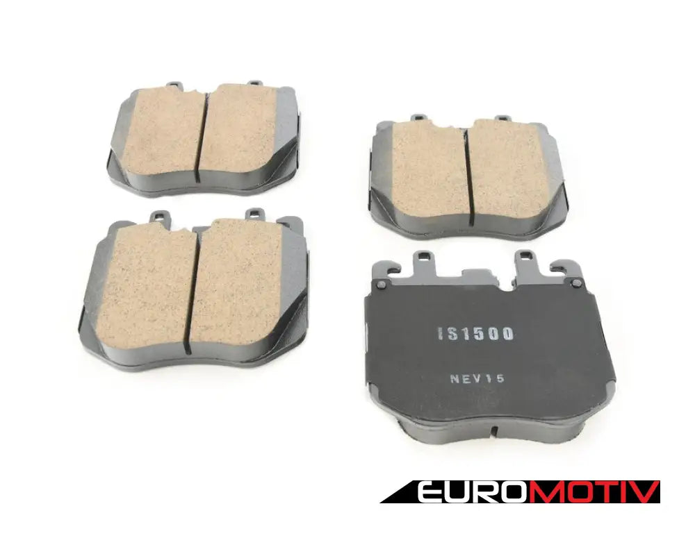 Isweep Front Brake Pads - Is1500 Street Compound