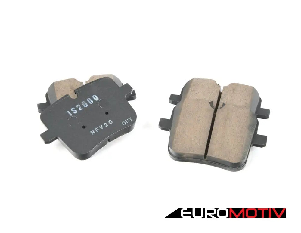 Isweep Rear Brake Pads - Is2000 Street/Sports Compound