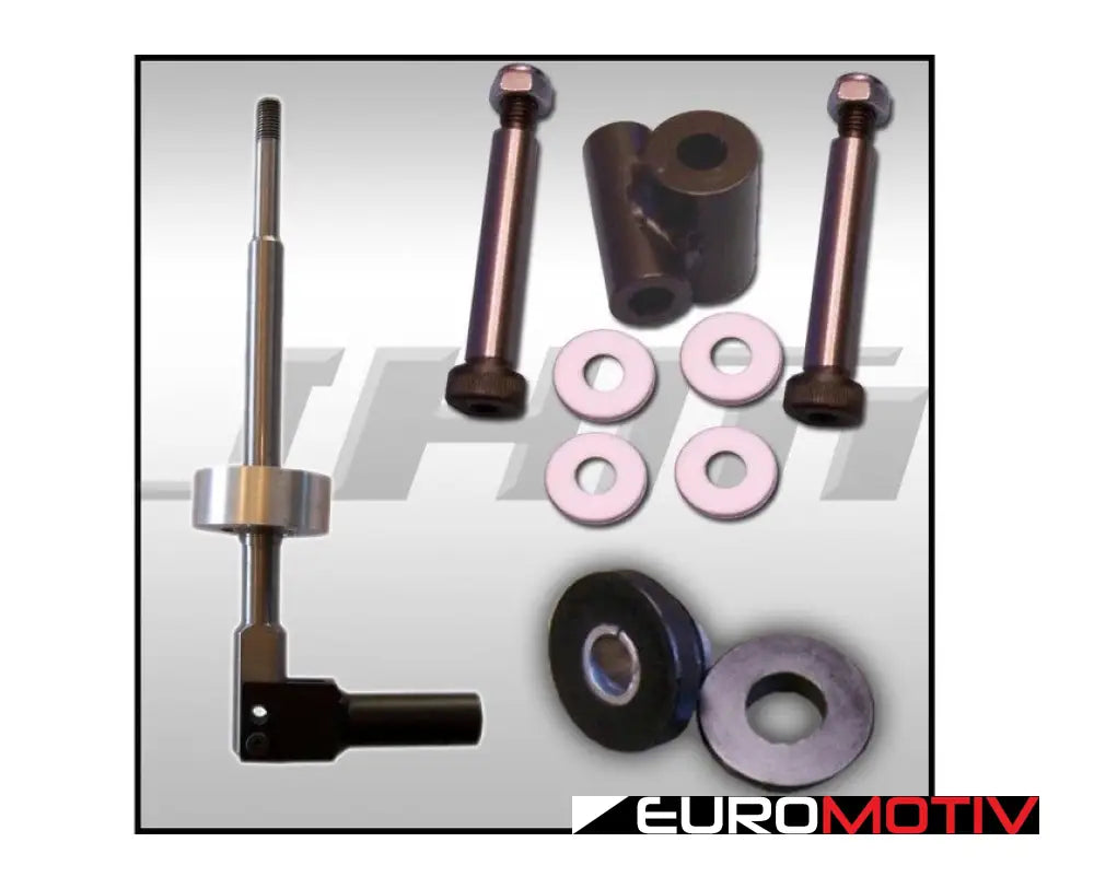 Jhm Trio Package - Solid Shifter Linkage And Bushing For 1999.5-2001 B5 A4 Passat Late