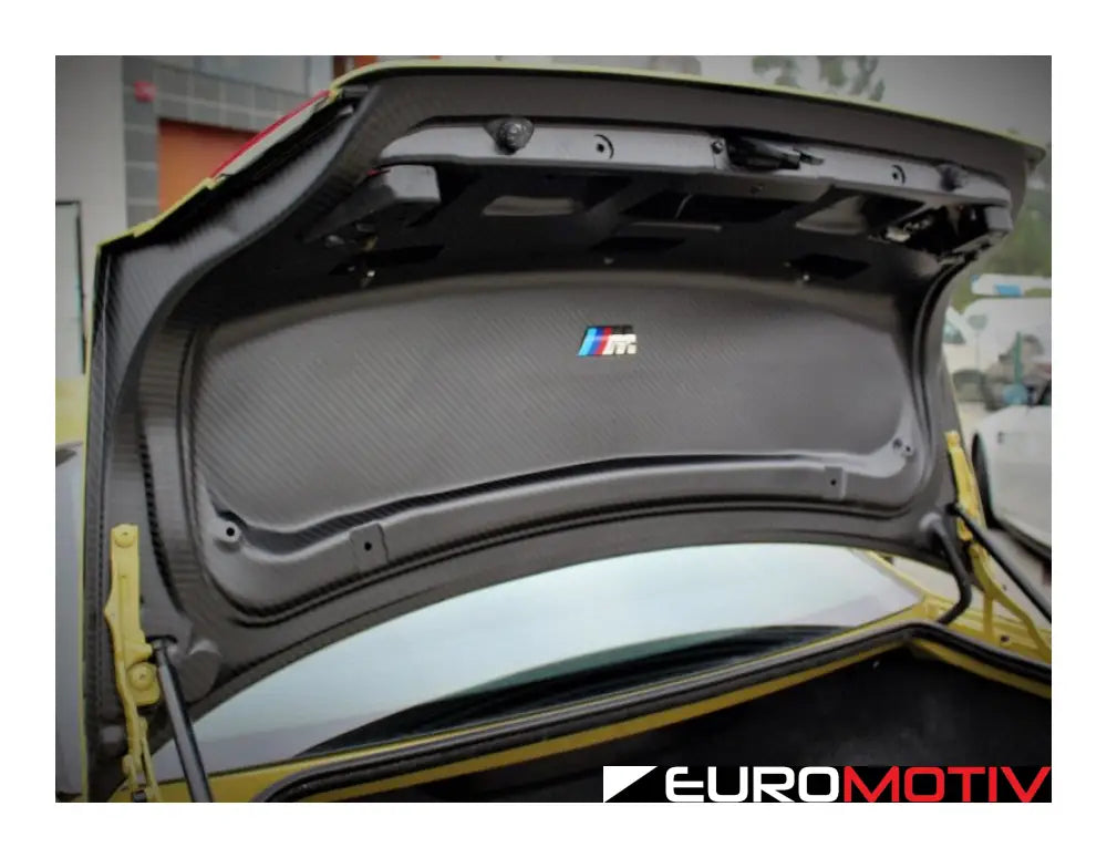 Karbonius M3 E46 Csl Trunk Lid - Matte Inner W/ Primed Exterior