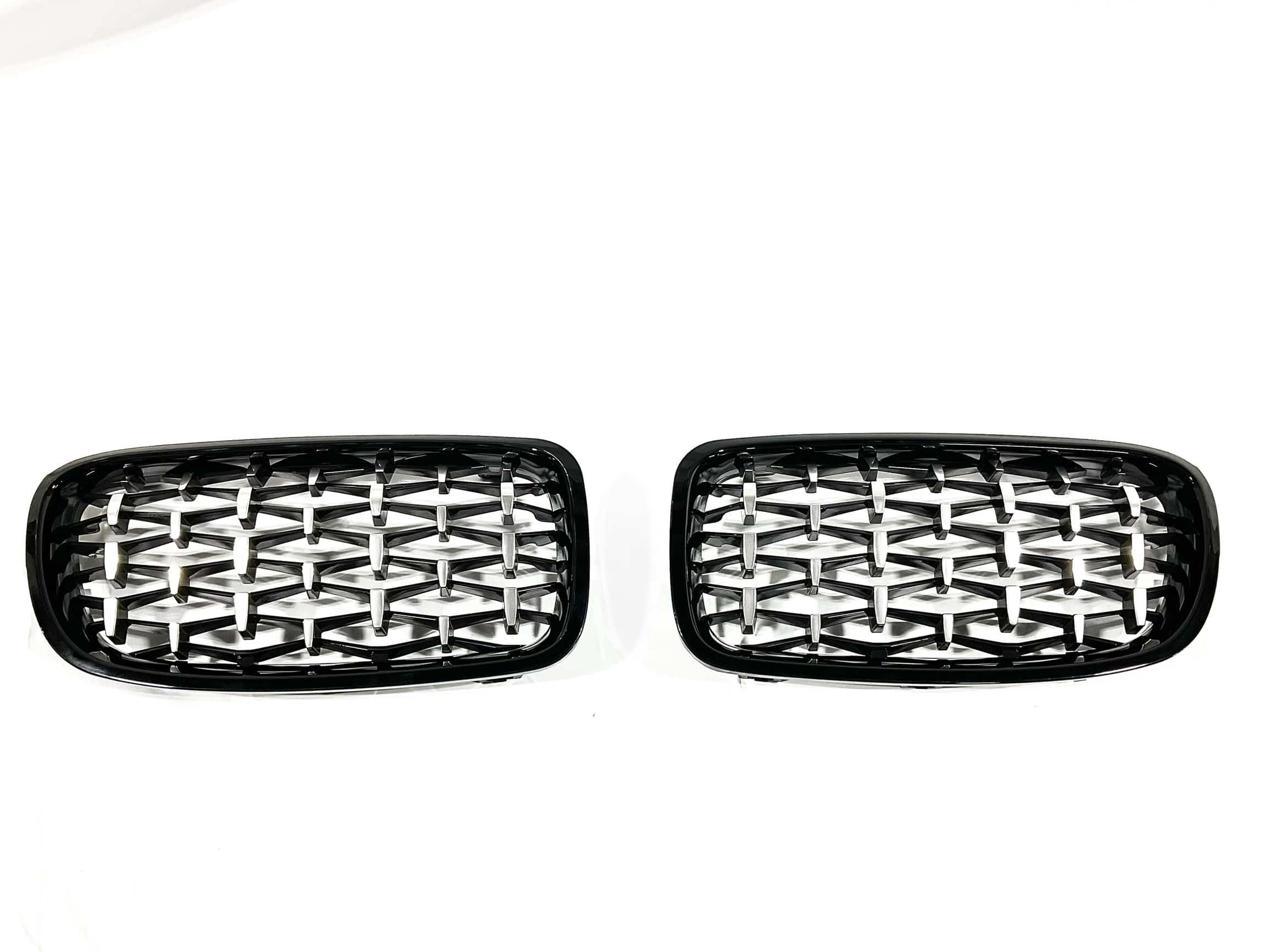 2012-2018 BMW 3 Series (F30) G Style Kidney Grilles (Various Finishes)