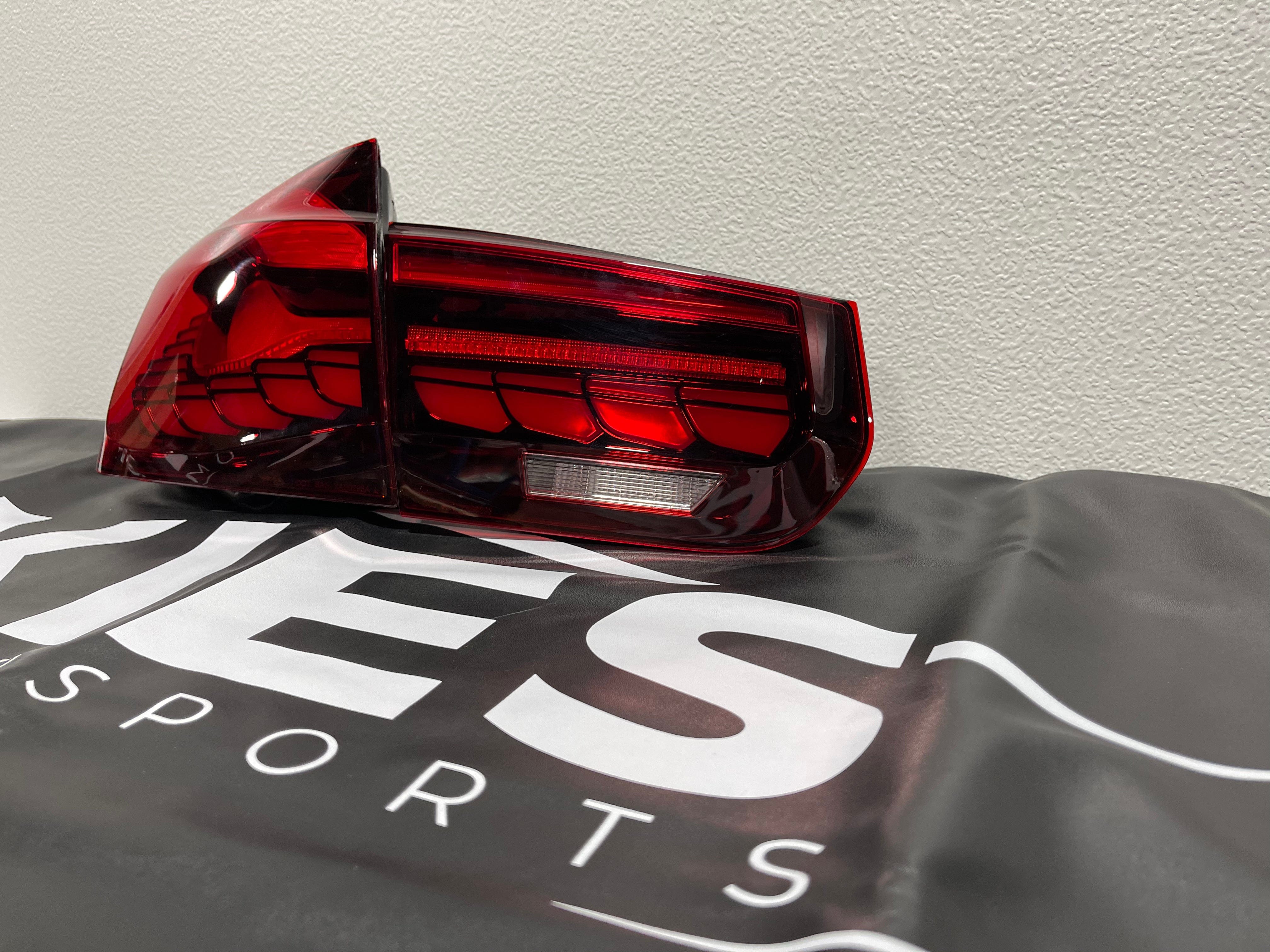 BMW 3 Series (F30) & M3 (F80) GTS Style OLED Sequential Tail Lights SET (V2)