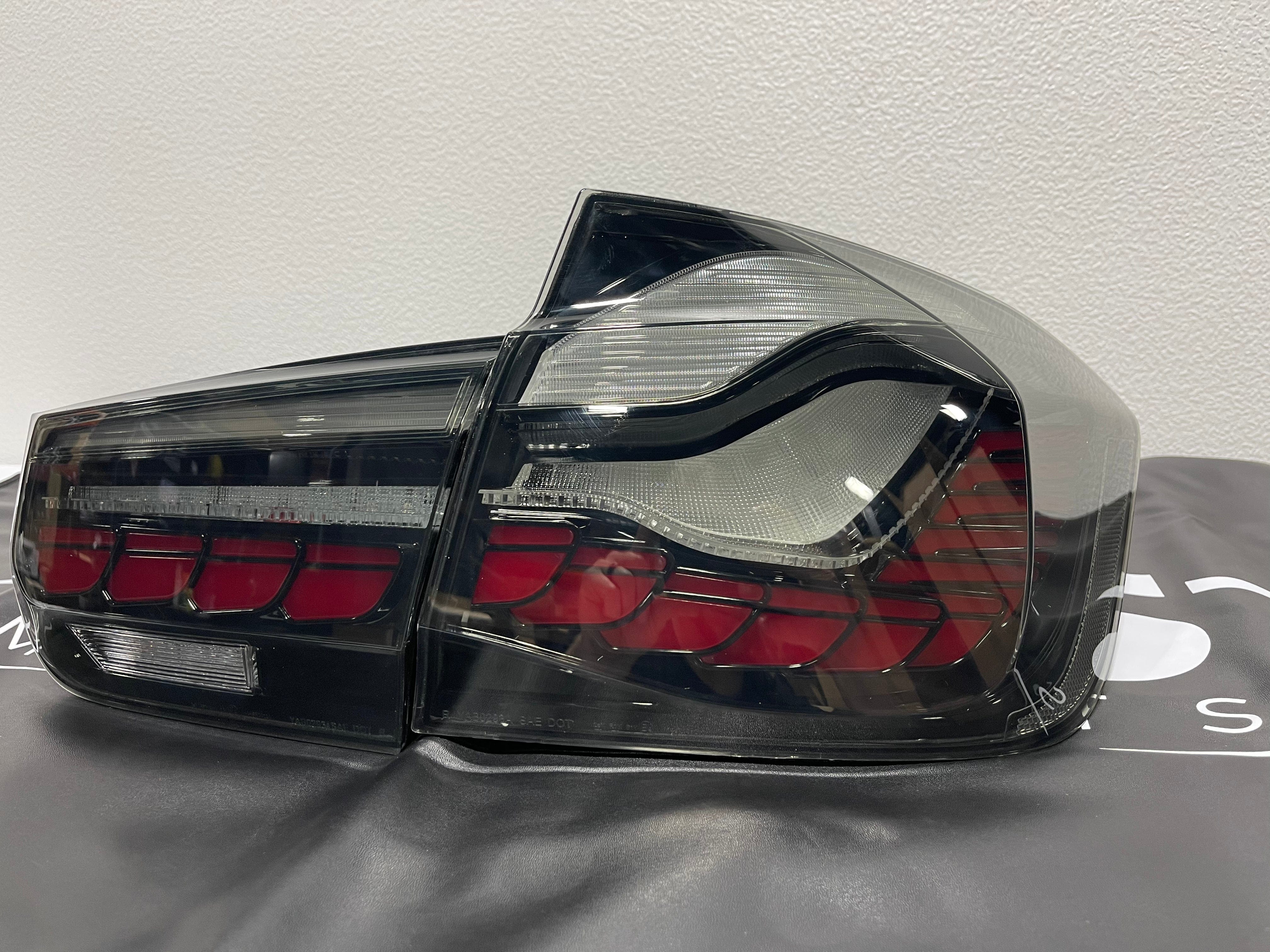 BMW 3 Series (F30) & M3 (F80) GTS Style OLED Sequential Tail Lights SET (V2)