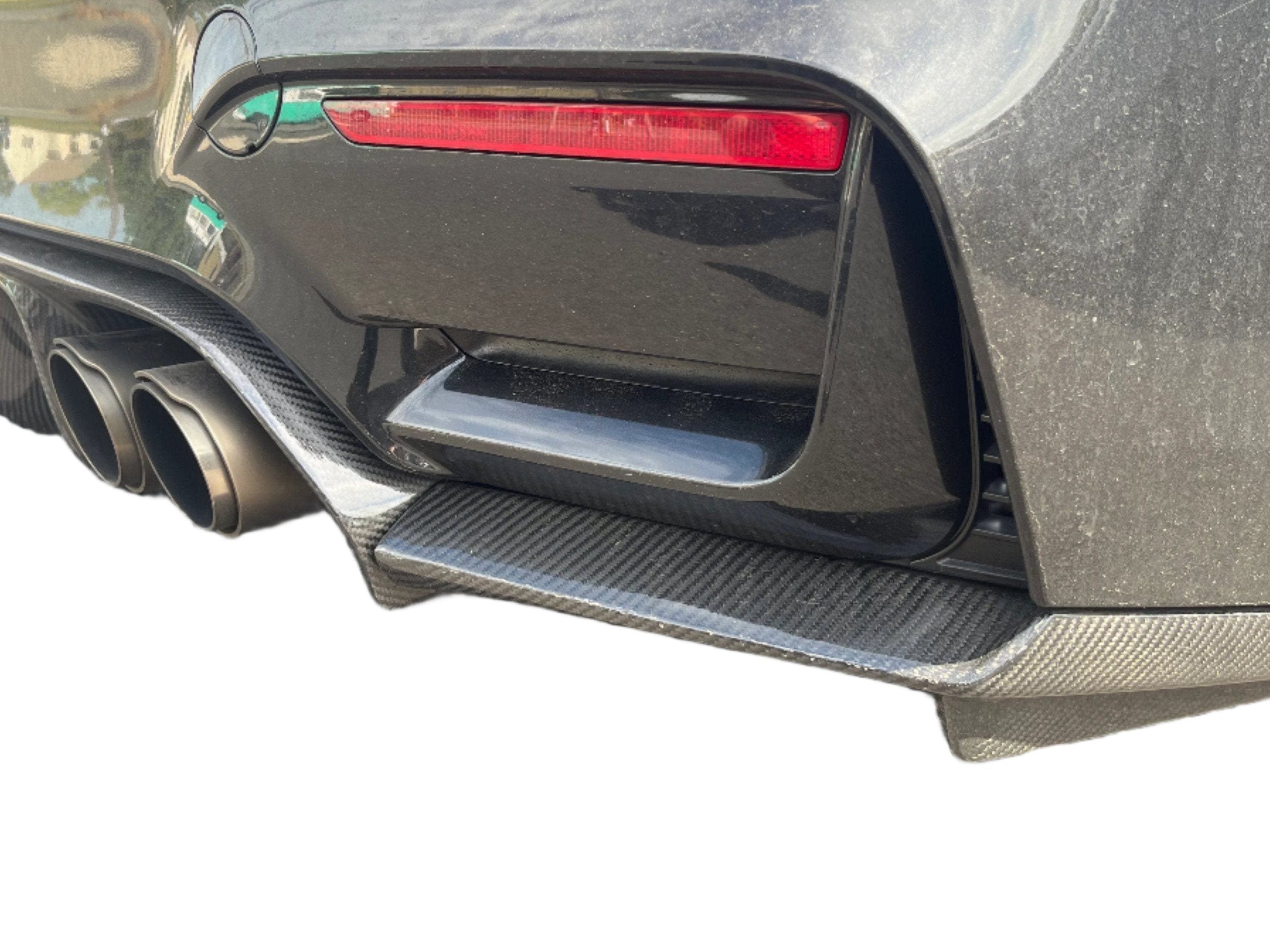 Kies Clearance - Dry Carbon Fiber F80/F82 M3/M4 Rear Reflector Trim